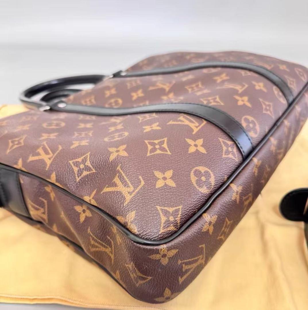 極美品、お手頃価格 モノグラム ハンドバッグ チェッカー柄 トートバッグ