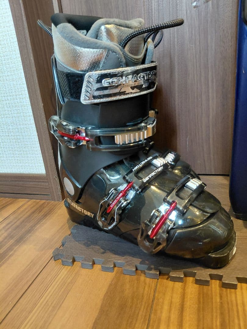 高品質❗NORDICA/学生・小柄な男女兼用/スキーセット/メンテ・WAX済み✔