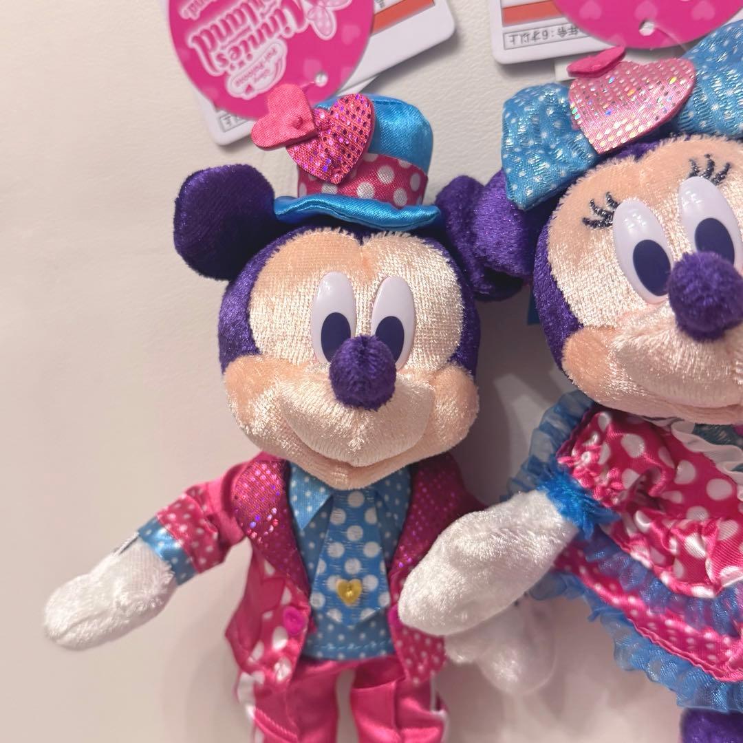 ディズニーパルパルーザ　ミニーのファンダーランド　ぬいぐるみバッジ3点