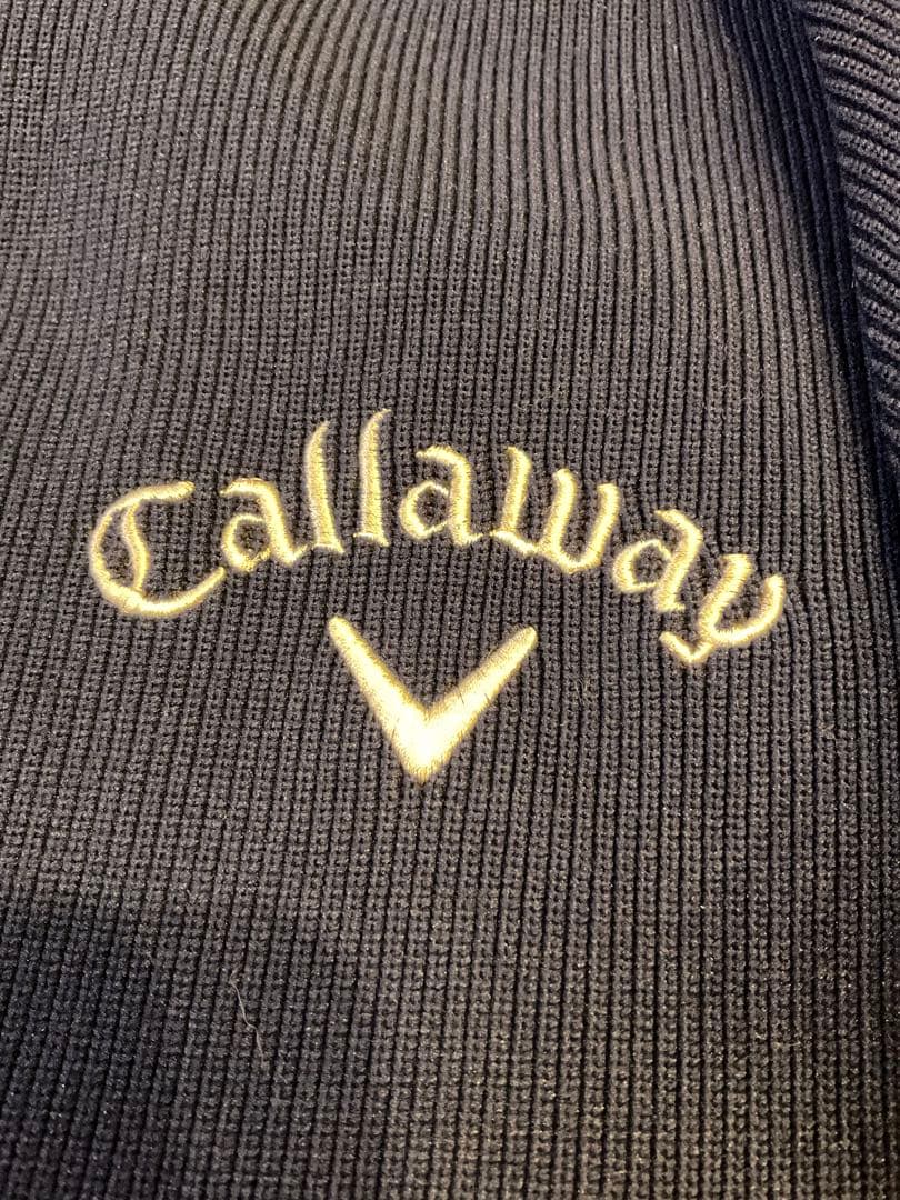 キャロウェイ Callaway セーター LL ネイビー　クルーネック ニット