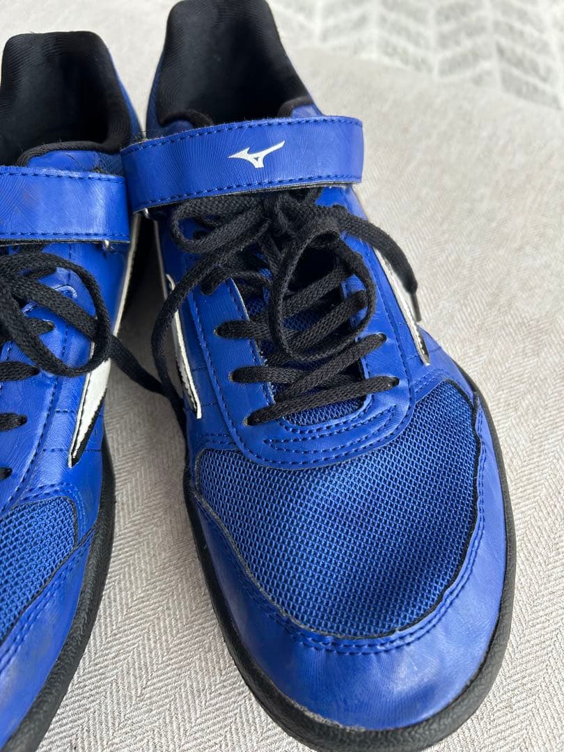 MIZUNO ミズノ 陸上競技 シューズ ブルー 27.5センチ　砲丸投げ