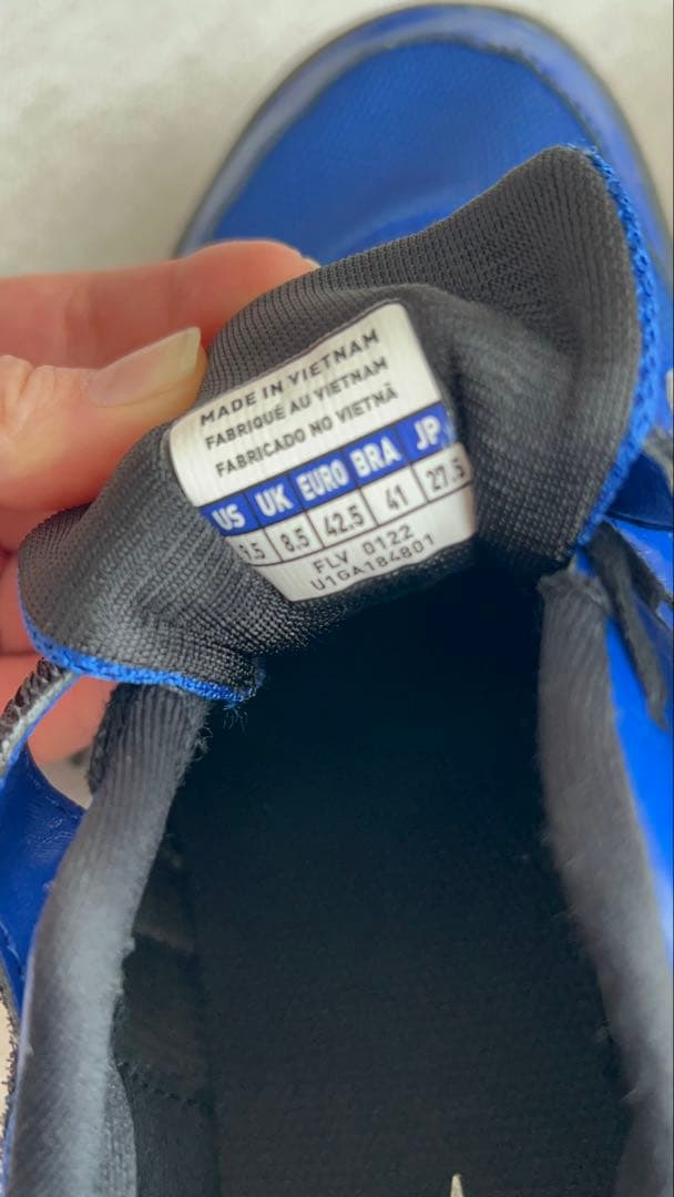 MIZUNO ミズノ 陸上競技 シューズ ブルー 27.5センチ　砲丸投げ