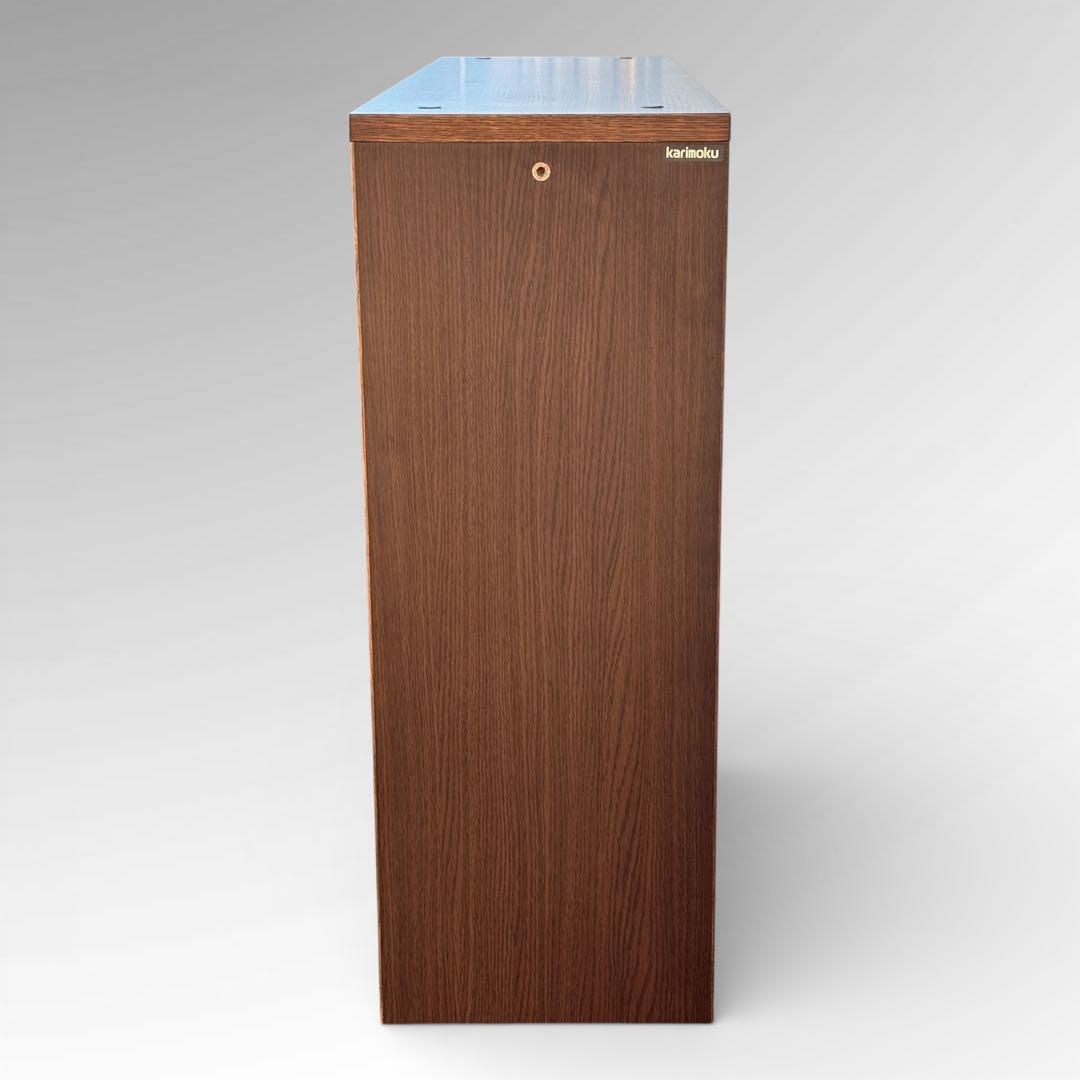 【美品】カリモク家具 ユーティリティプラス 書棚 QS3586MK