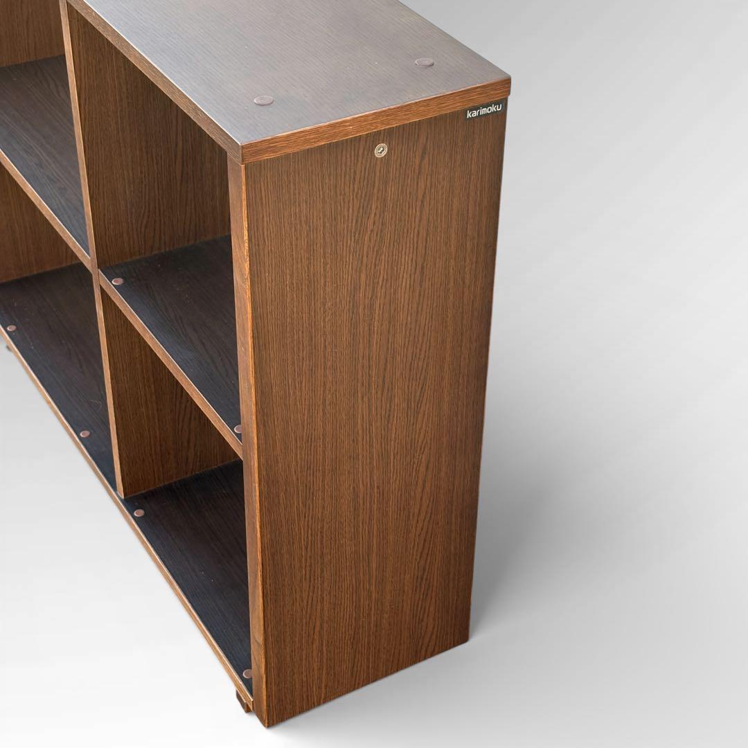 【美品】カリモク家具 ユーティリティプラス 書棚 QS3586MK