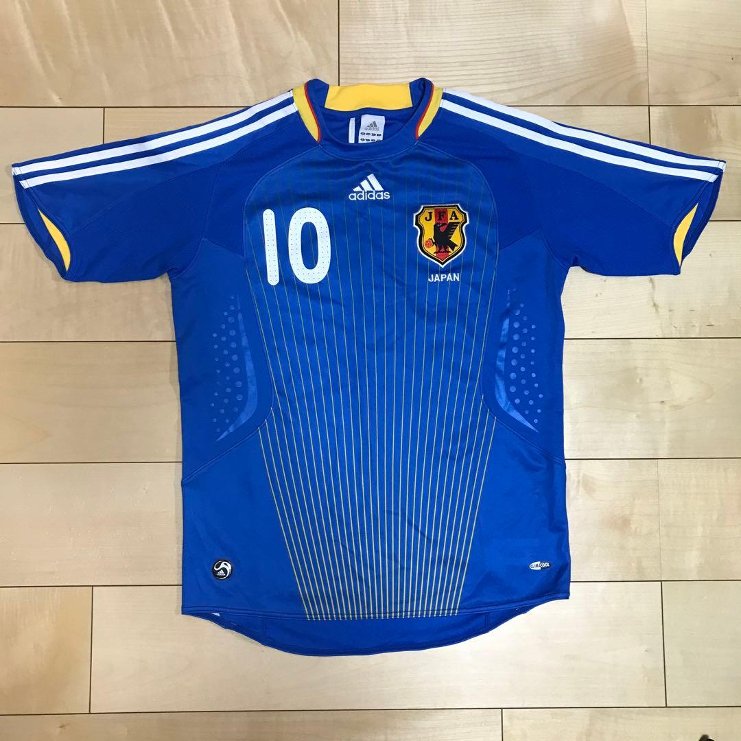 日本代表　中村俊輔　ユニフォーム　adidas