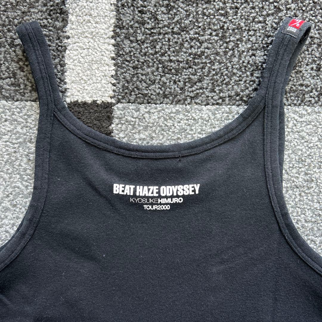 氷室京介　TOUR2000　BEAT HAZE ODYSSEY　タンクトップ　黒