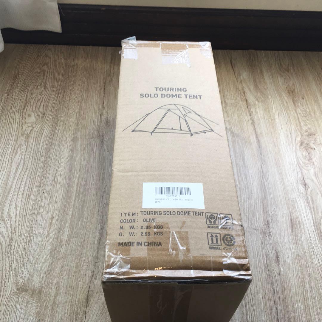 TOURING SOLO DOME TENT オリーブ PYKES PEAK