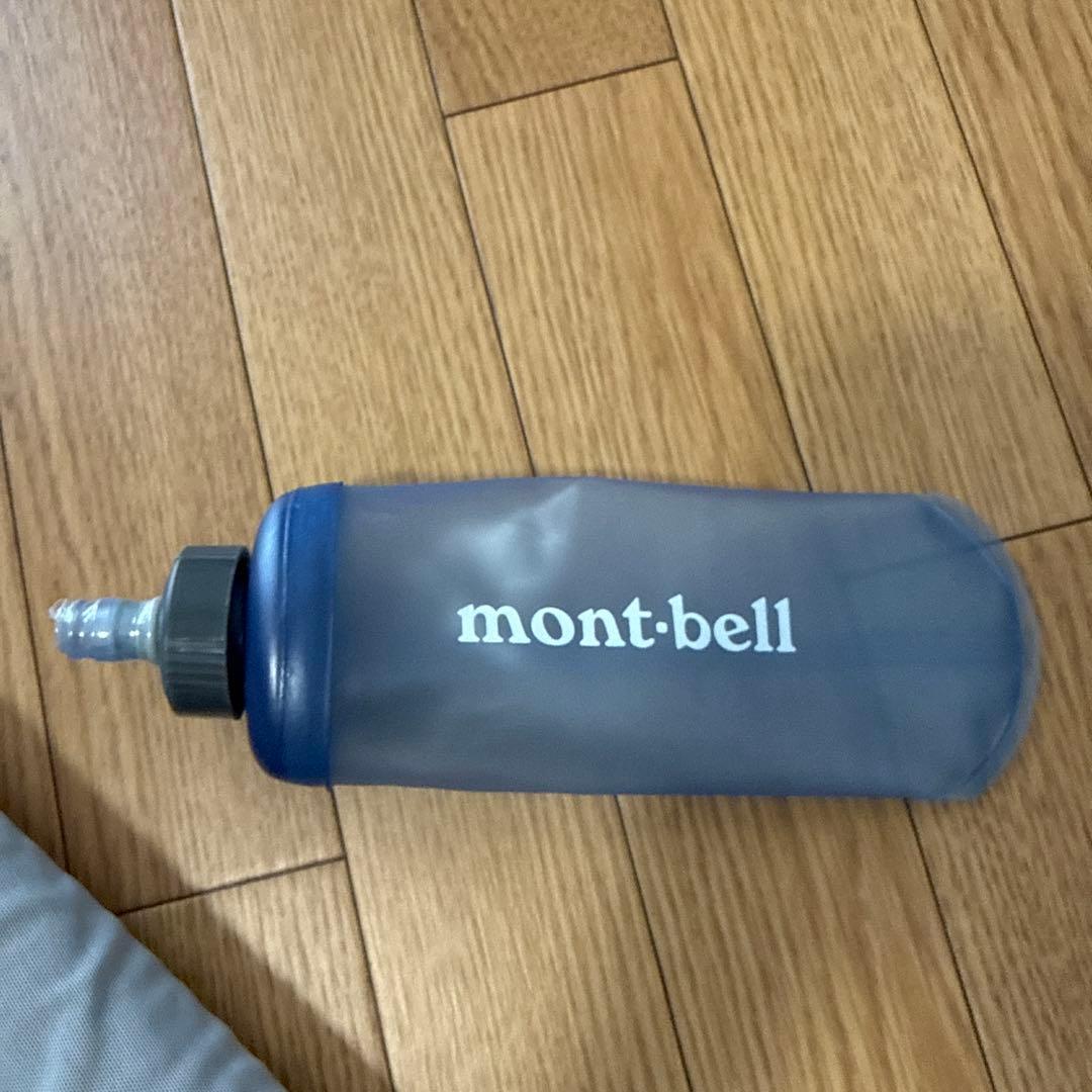 【撮影使用】mont-bell クロスランナーベスト 男女兼用M シルバーグレー