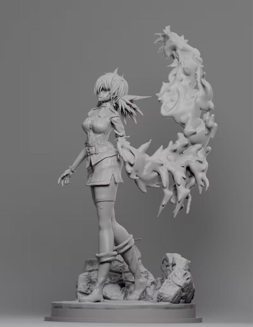 セラス　ヴィクトリア　ガレージキット　未塗装未組立　フィギュア　1/7