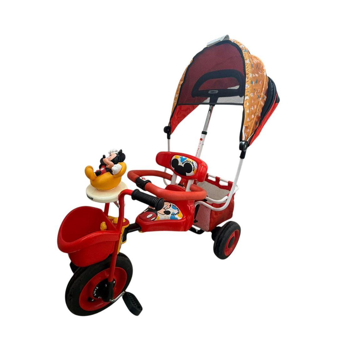 ミッキーマウス 三輪車 赤