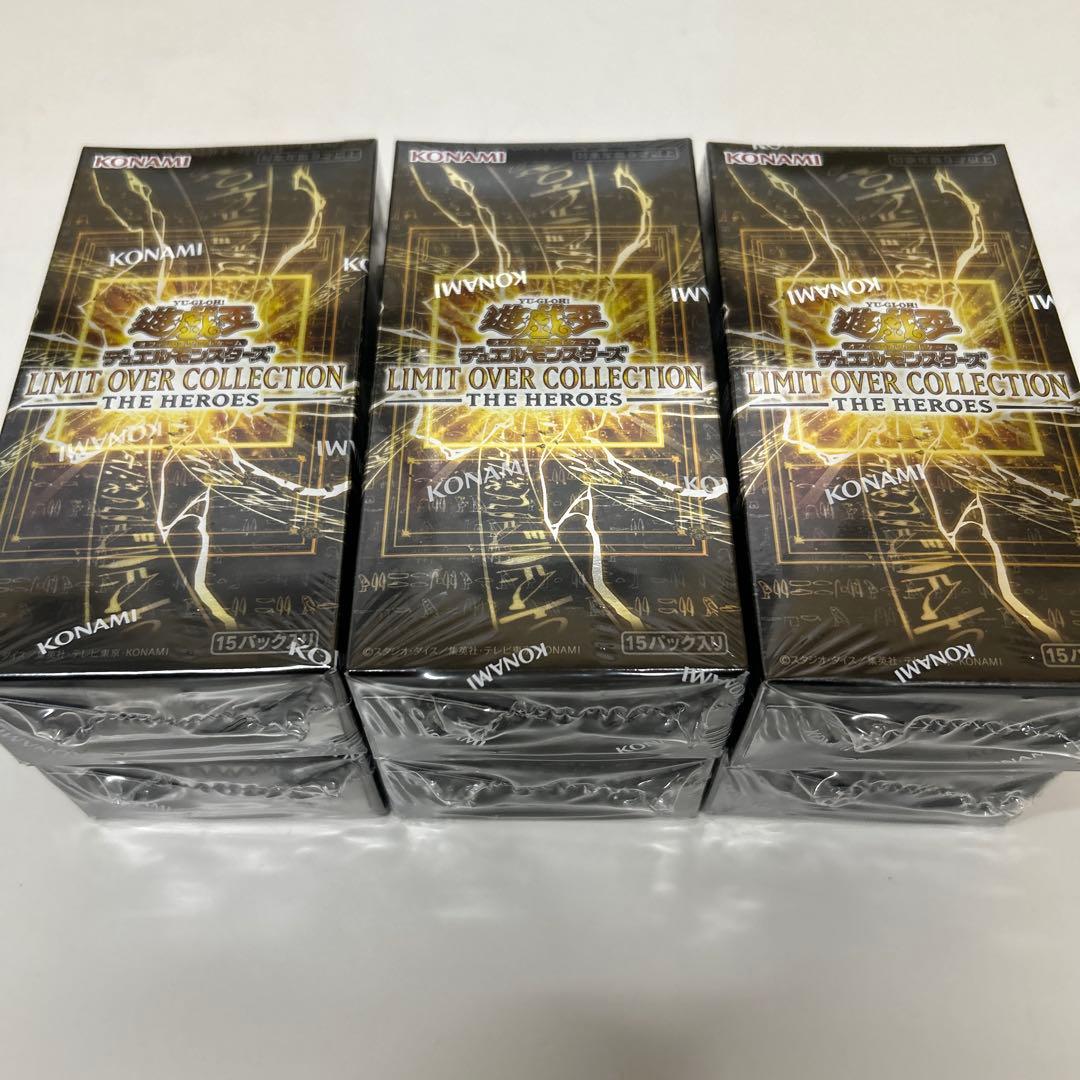 遊戯王 LIMIT OVER COLLECTION 6BOX シュリンク付