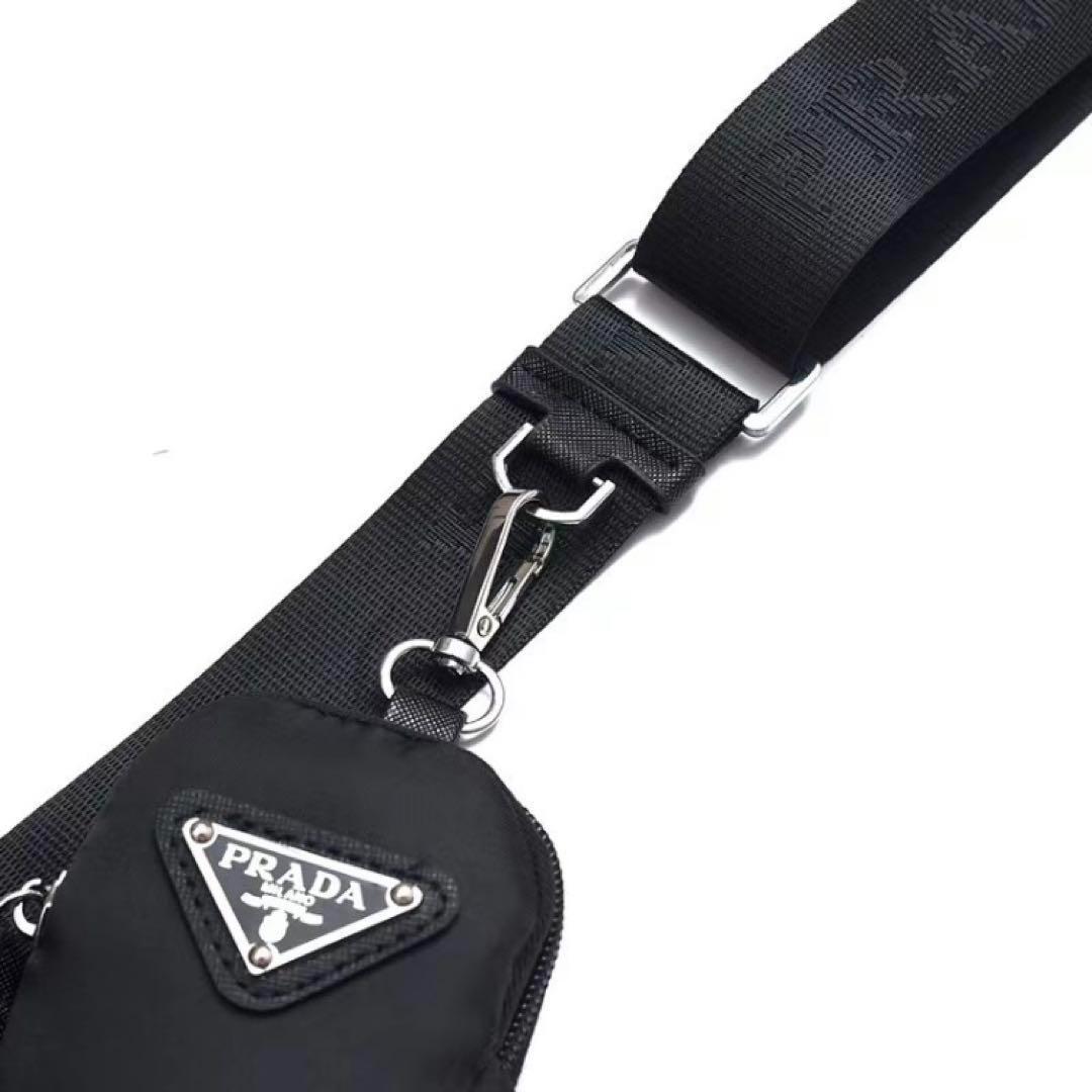 新品未使用 PRADA ブラック ナイロン プラダ ショルダーバッグ 即日発送