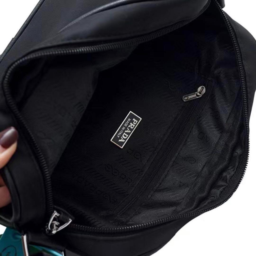 新品未使用 PRADA ブラック ナイロン プラダ ショルダーバッグ 即日発送
