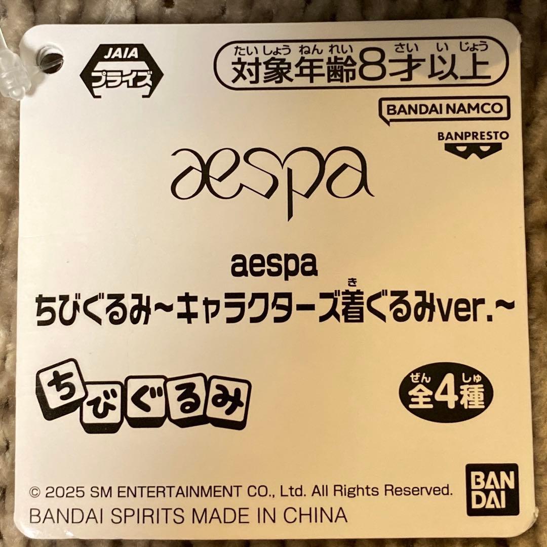 aespa ちびぐるみ キャラクター着ぐるみver. 全種類２セット