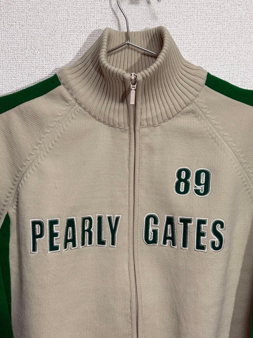 PEARLY GATES ジップアップ ニット ブルゾン サイズ４
