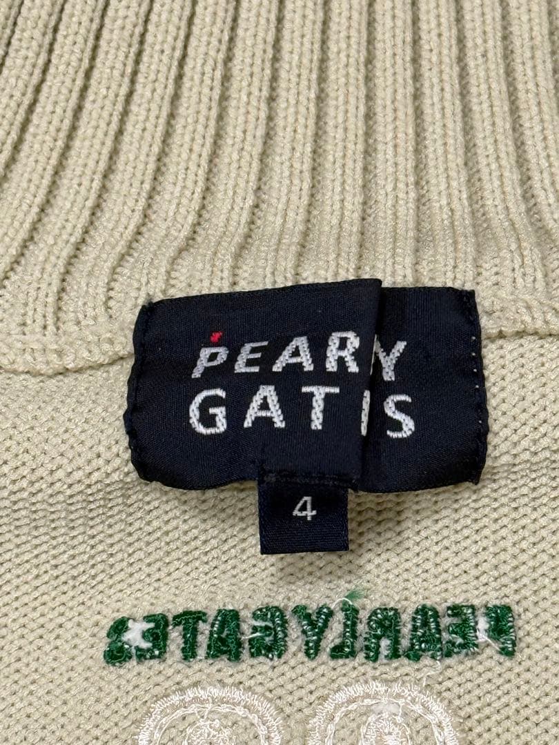 PEARLY GATES ジップアップ ニット ブルゾン サイズ４