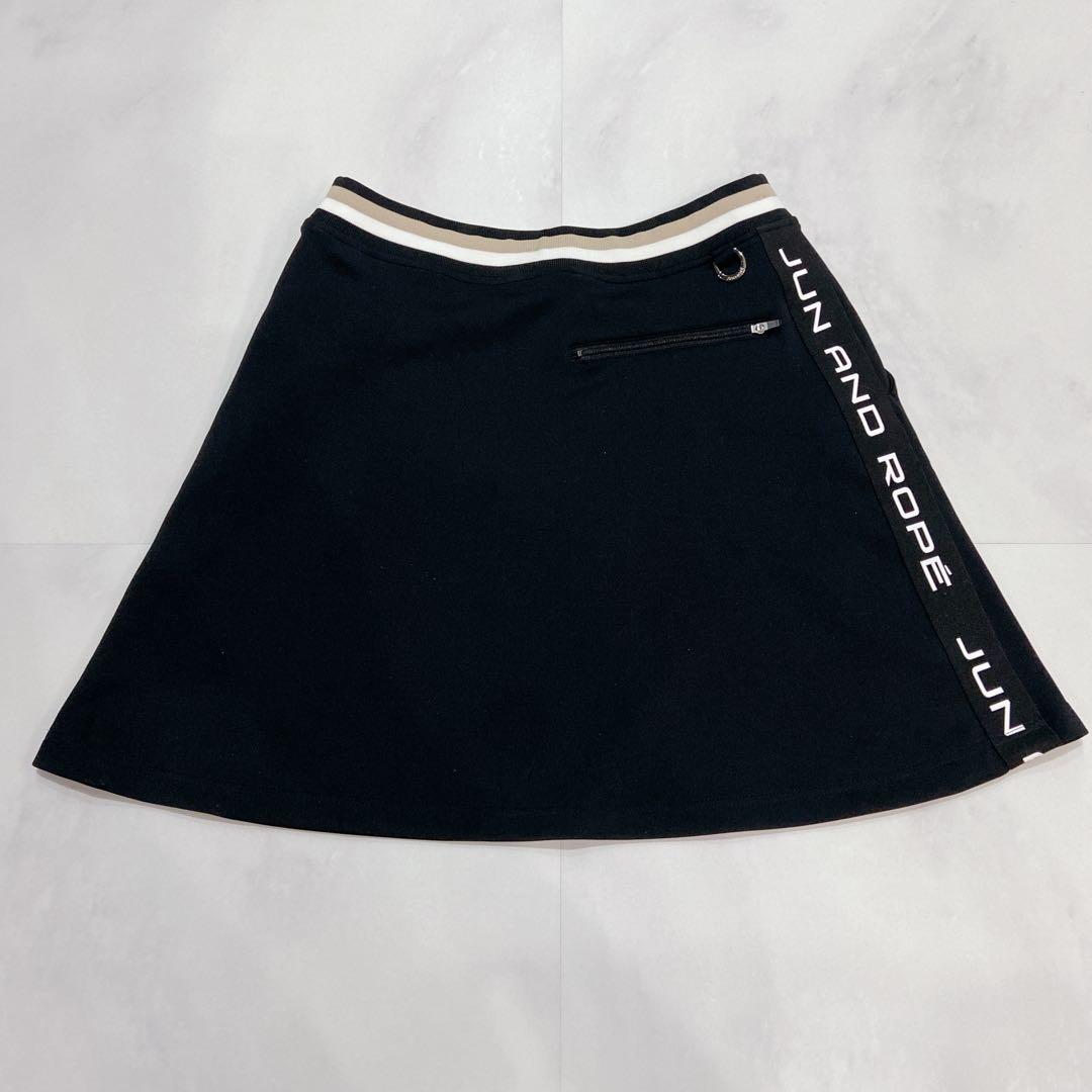 JUN&ROPE ゴルフスカート Mサイズ ブラック 極美品