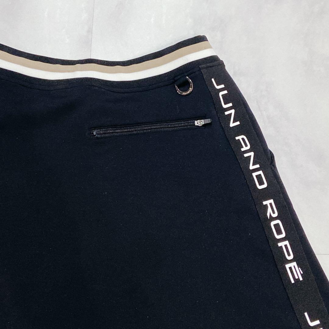 JUN&ROPE ゴルフスカート Mサイズ ブラック 極美品