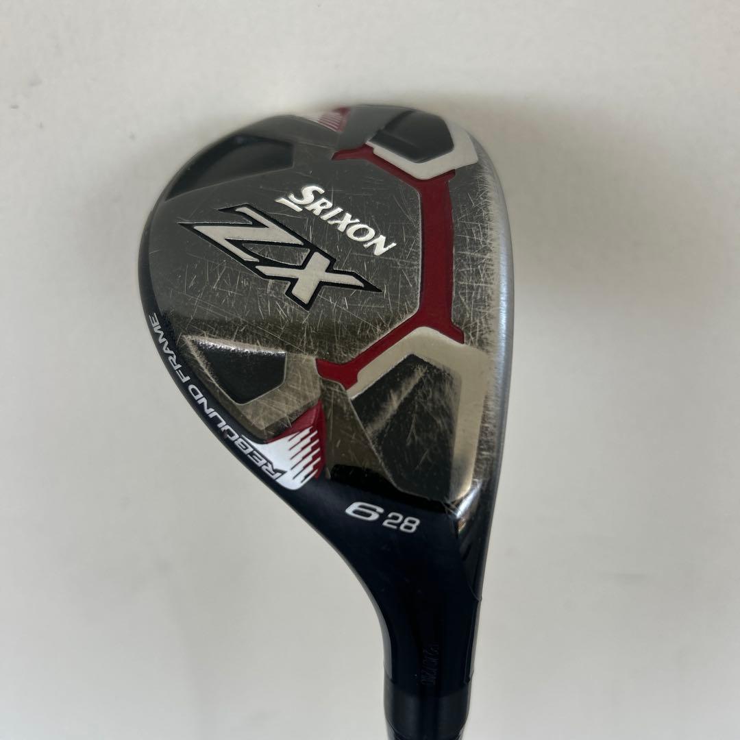 Srixon ZX ユーティリティ　Ｕ6 ２８度　ヘッドカバー付き