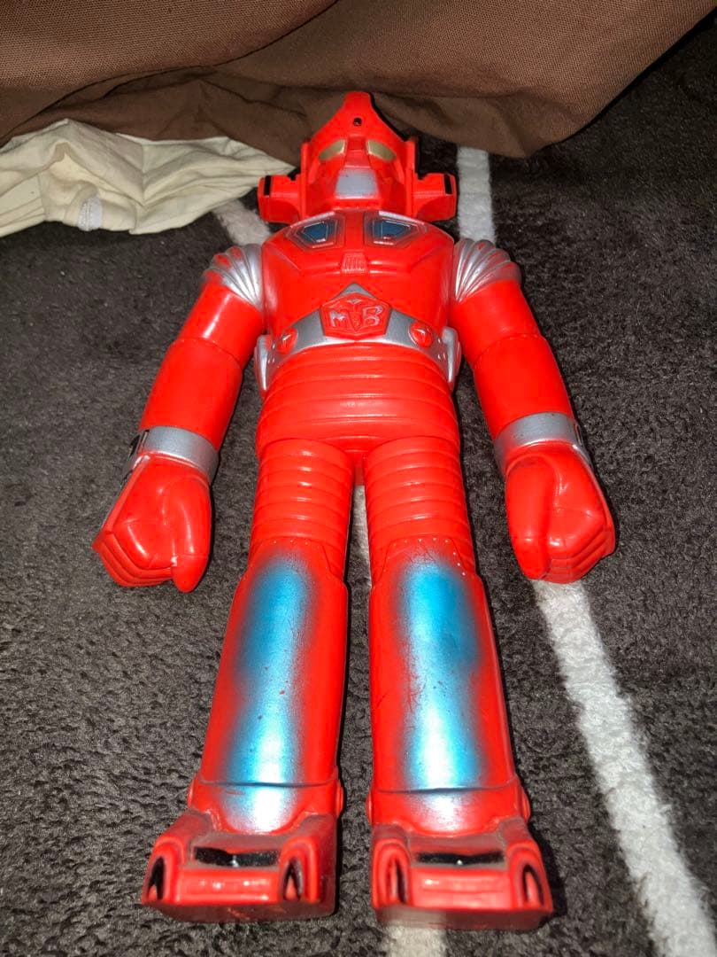 ブルマァク ソフビ マッハバロン 高さ約26.5cm 1970年代発売