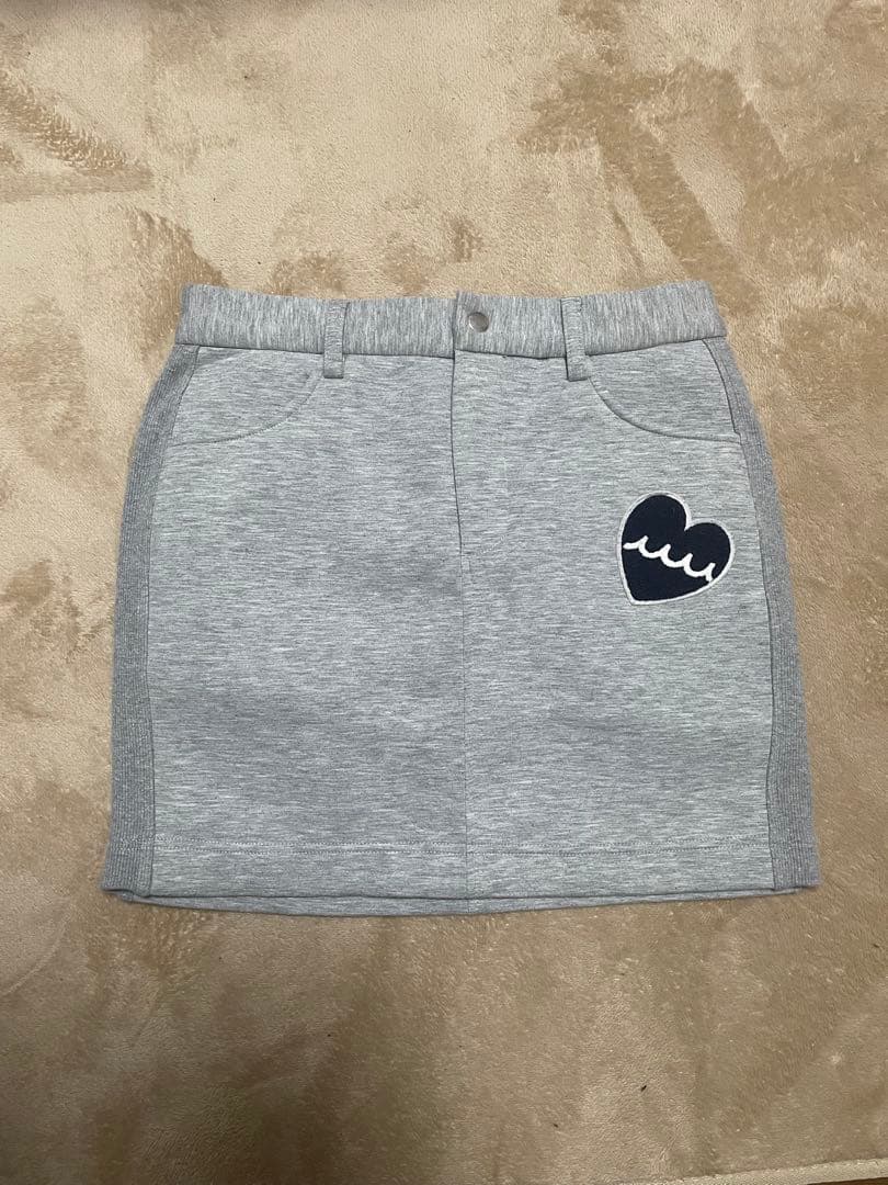 ムータマリン mutaMARINE ゴルフ スカート グレー M