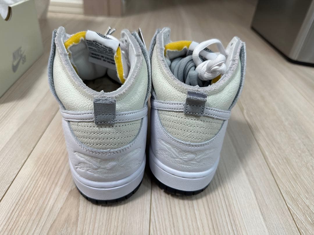 ANTIHERO × Nike SB Dunk High QS \"White\"