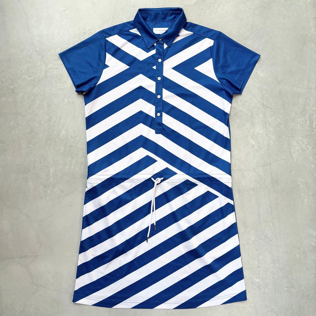 St ANDREWS セントアンドリュース 半袖ポロ ワンピース M