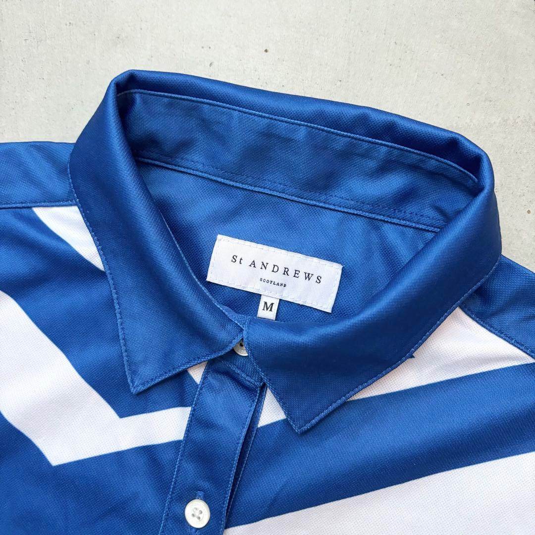 St ANDREWS セントアンドリュース 半袖ポロ ワンピース M
