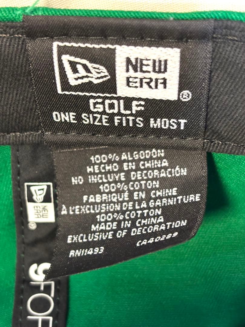 【未使用品】WACC × NEW ERA 9FORTY キャップ グリーン