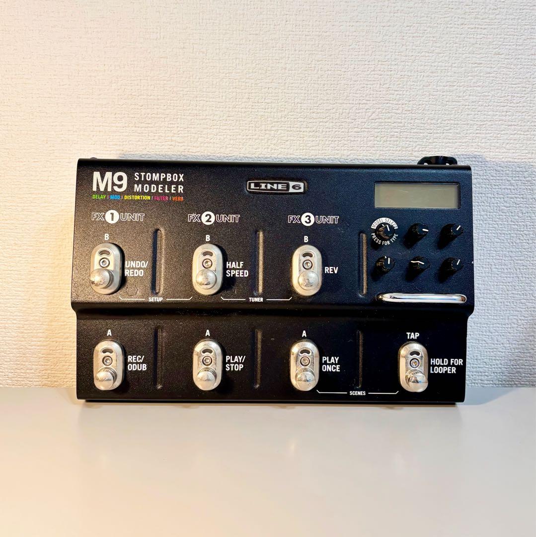 Line6 M9 Stompbox Modeler Line 6 動作確認済み