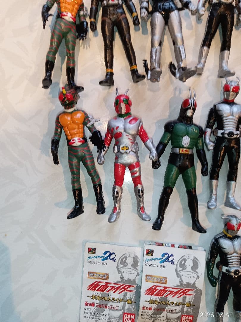 hg栄光の9人ライダー色々