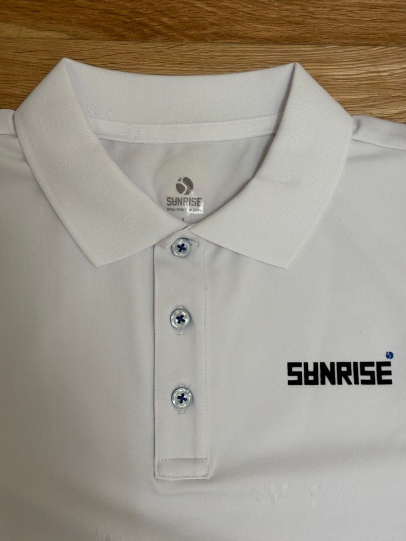 sanrise サンライズ 中西直人 オリジナルポロシャツ ホワイト