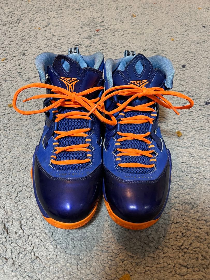 希少 名作 00s NIKE JORDAN MELO M9 KNICKSカラー