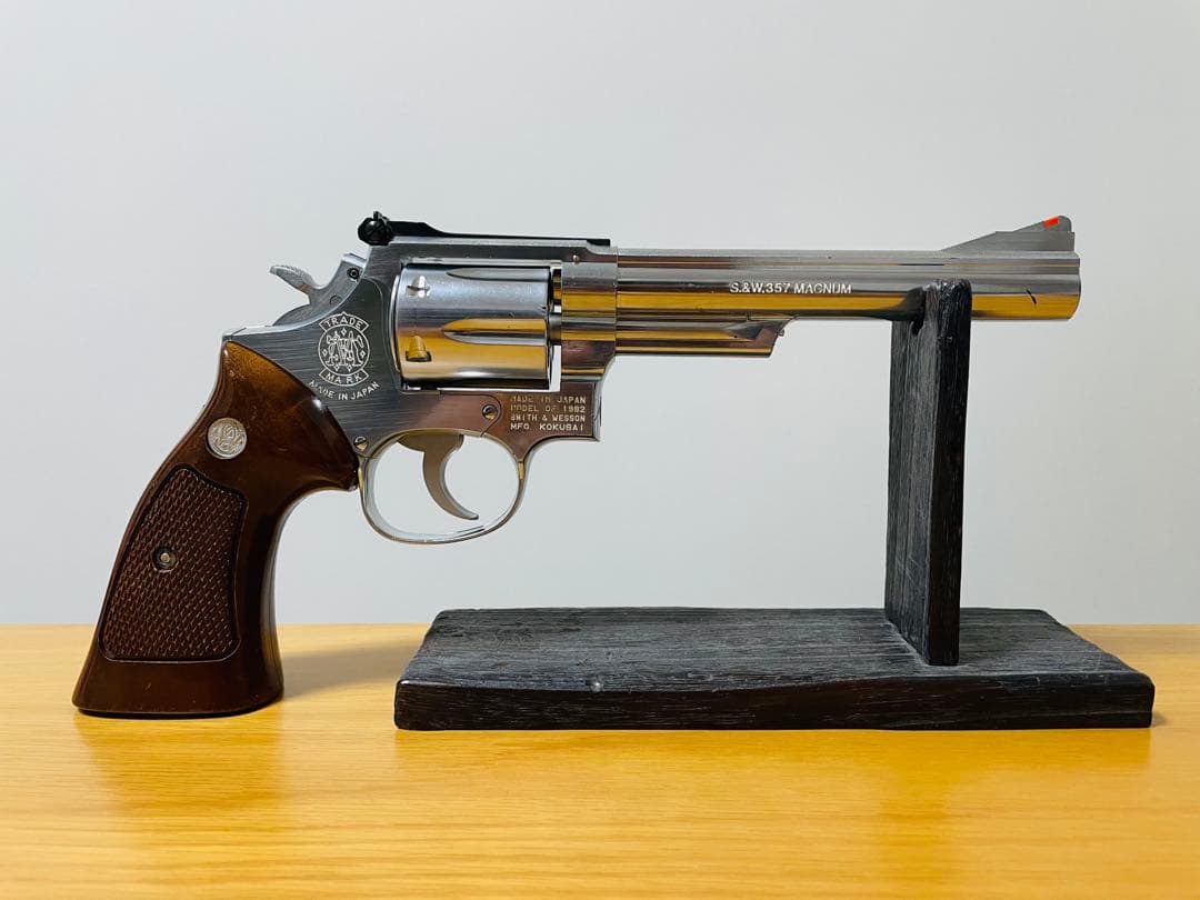 コクサイ　S＆W M66 シルバー　モデルガン