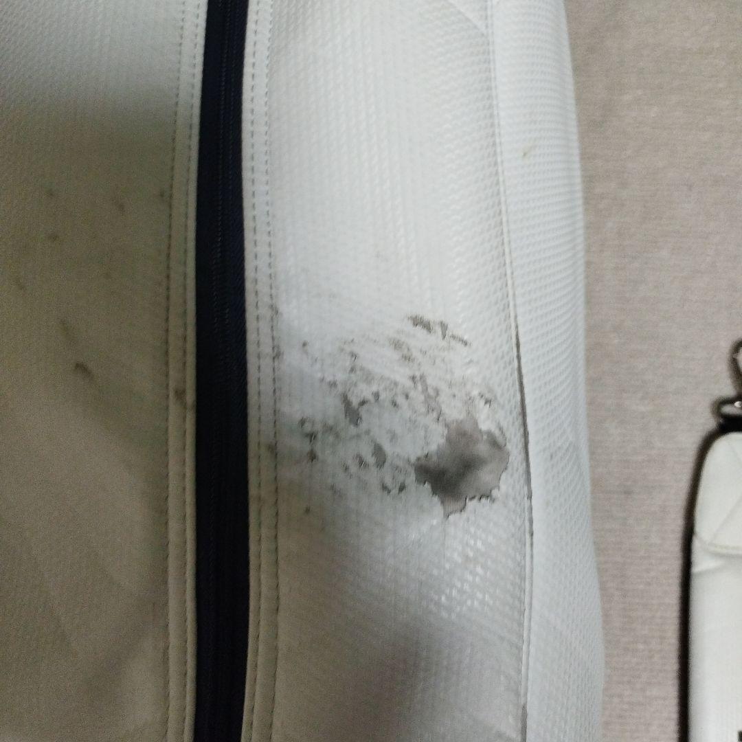 le coq sportif キャディバッグ ホワイト/レッド/ブルー