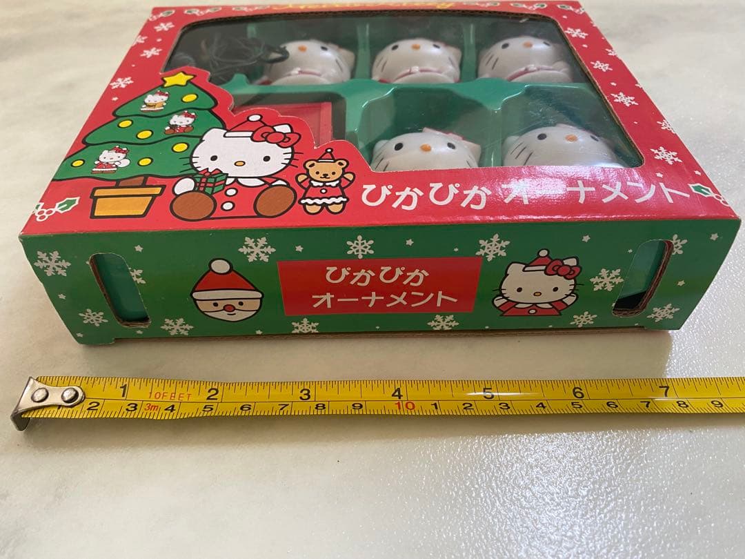 新品　ハローキティぴかぴかオーナメント　クリスマス