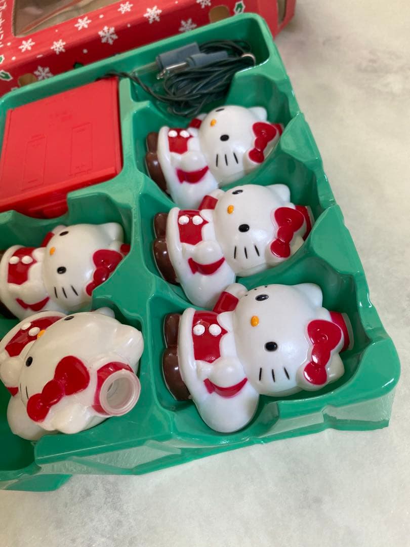 新品　ハローキティぴかぴかオーナメント　クリスマス