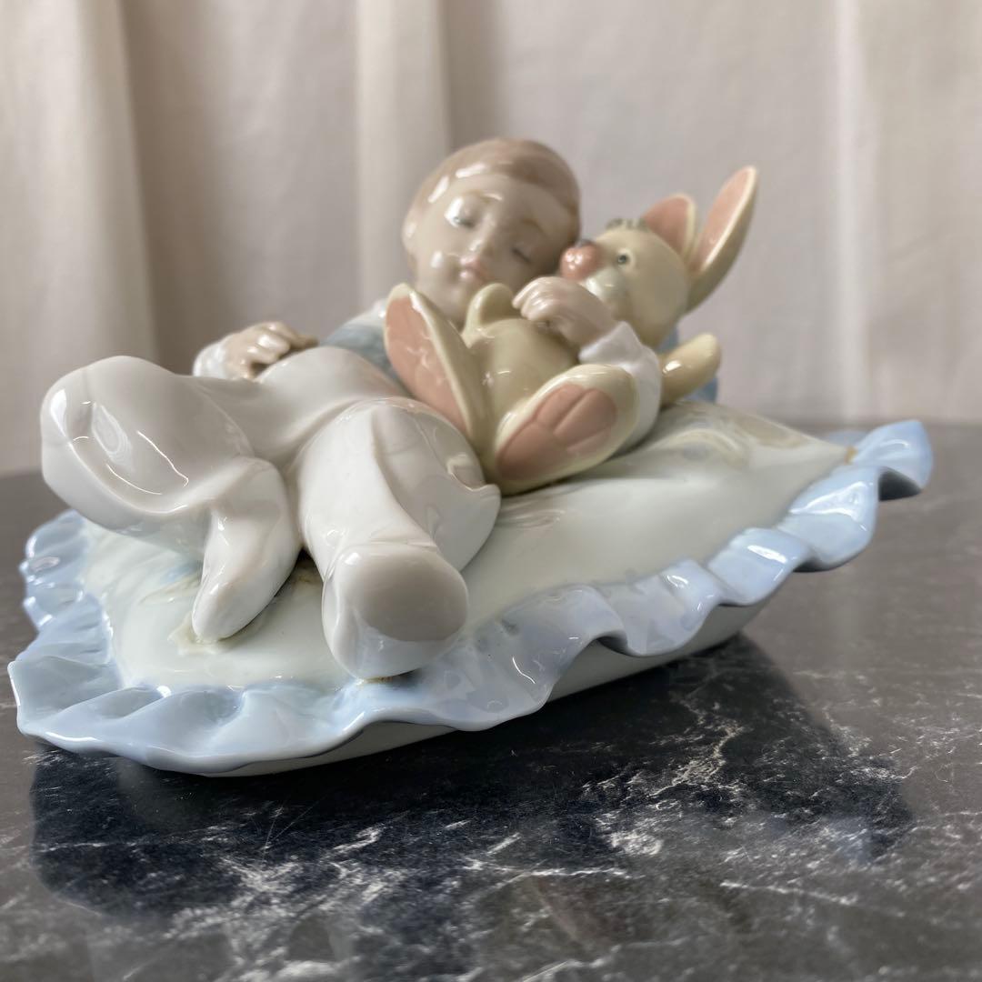 リヤドロ LLADRO 6791 おやすみうさちゃん 置物