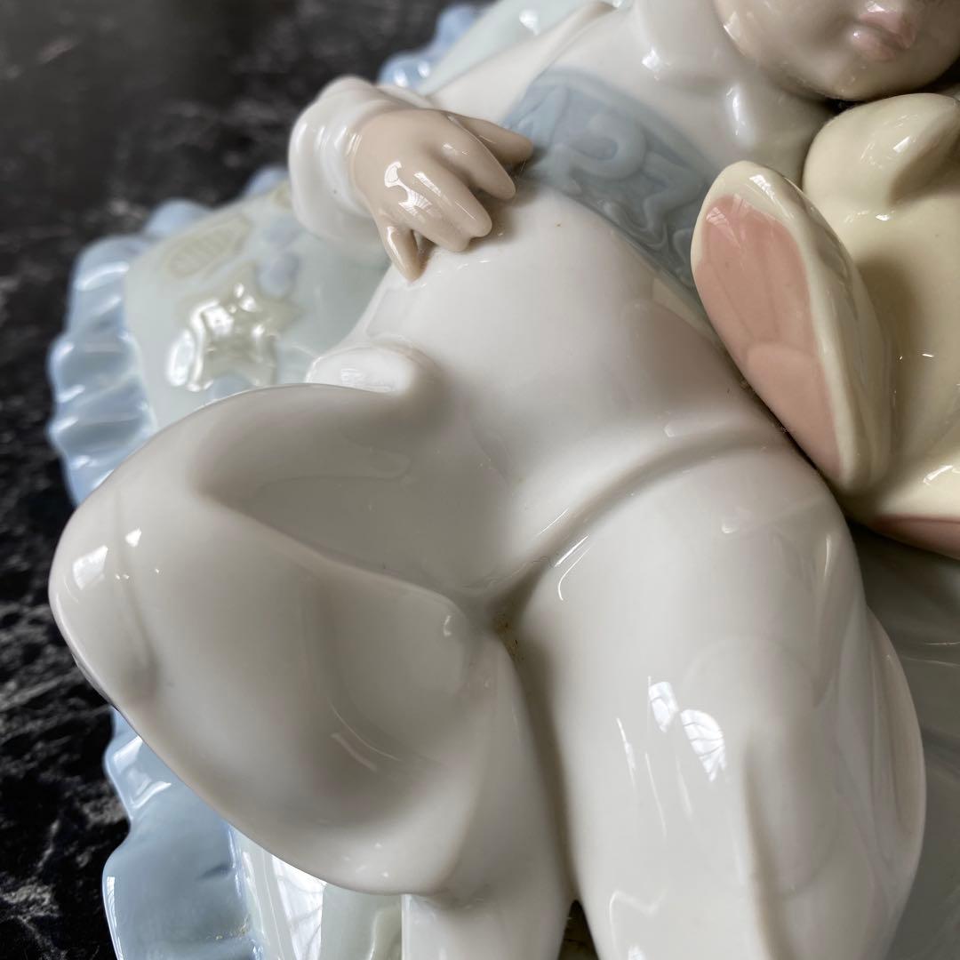 リヤドロ LLADRO 6791 おやすみうさちゃん 置物