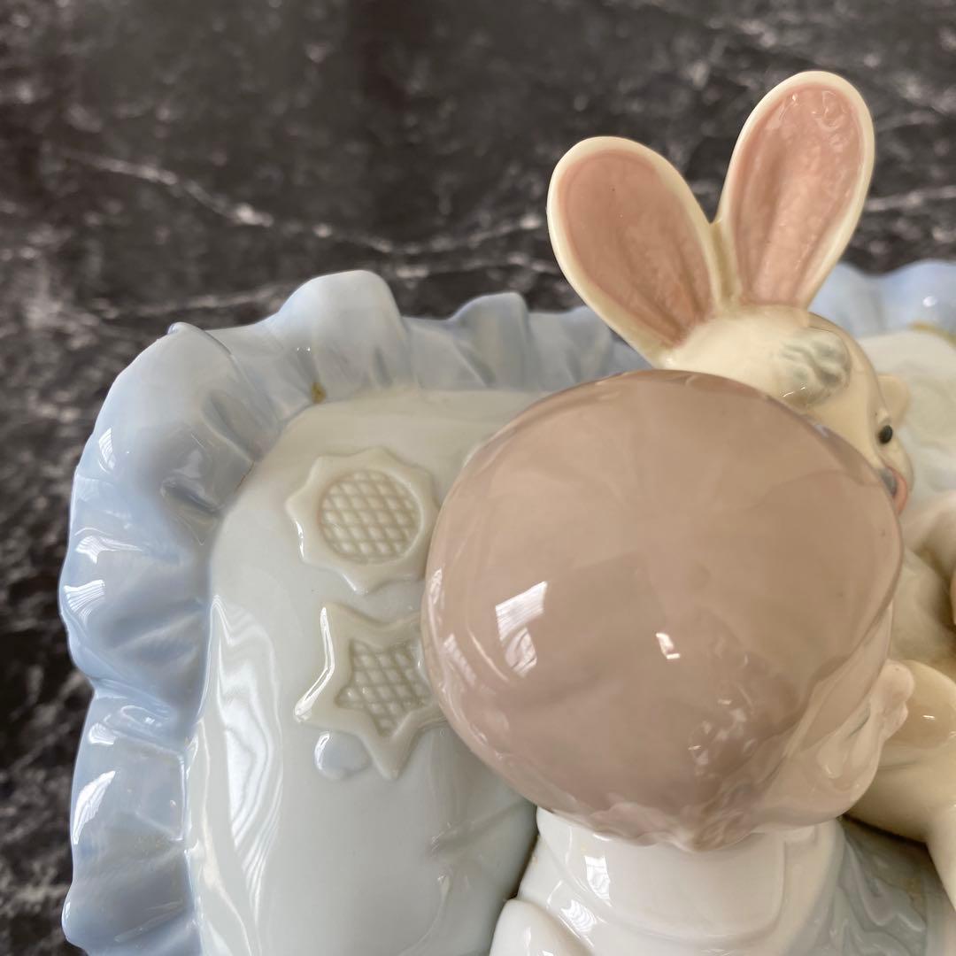 リヤドロ LLADRO 6791 おやすみうさちゃん 置物
