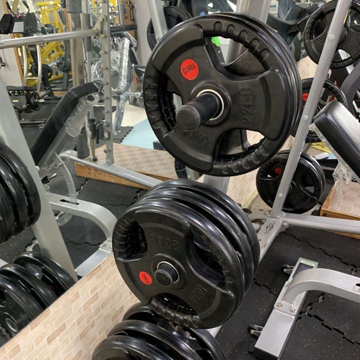 3グリップラバープレート 120kg