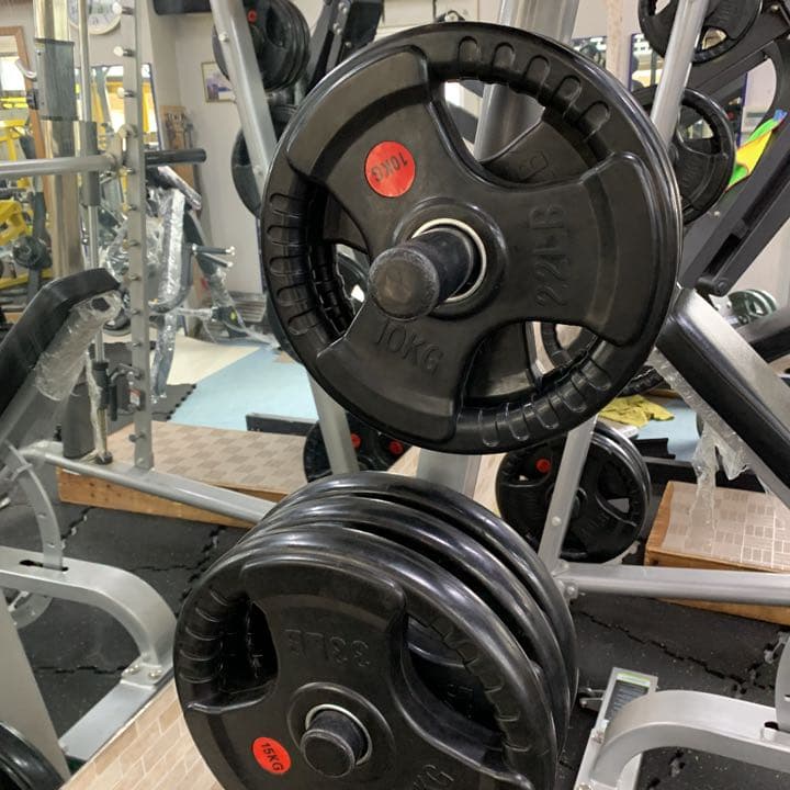 3グリップラバープレート 120kg