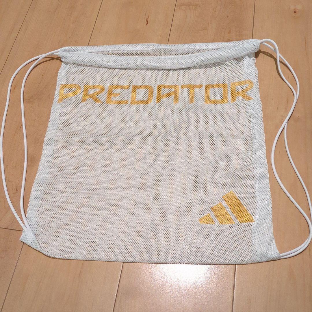 adidas Predator サッカーシューズ ホワイト/ゴールド