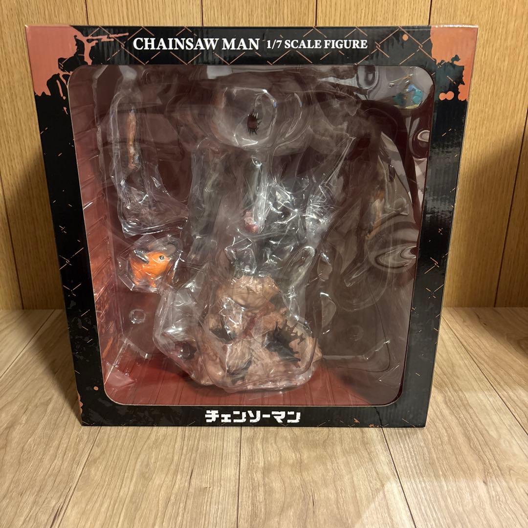 チェンソーマン 1/7スケールフィギュア 渋谷スクランブルフィギュア※ポチタ付き