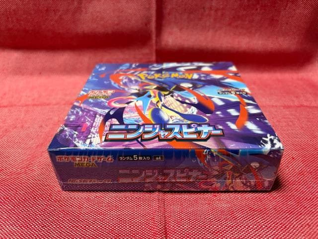 ポケモンカード★ニンジャスピナー BOX★シュリンク付き・ワンオーナー品・新品