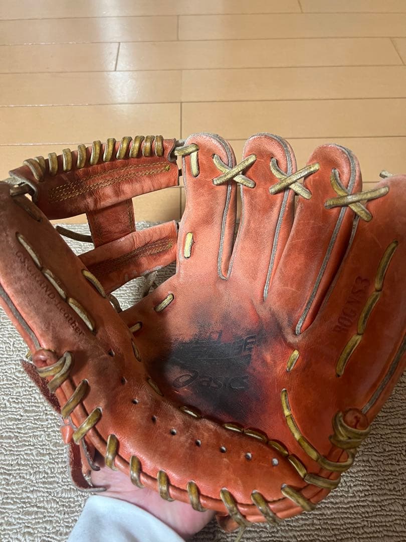 アシックス硬式内野手グローブ