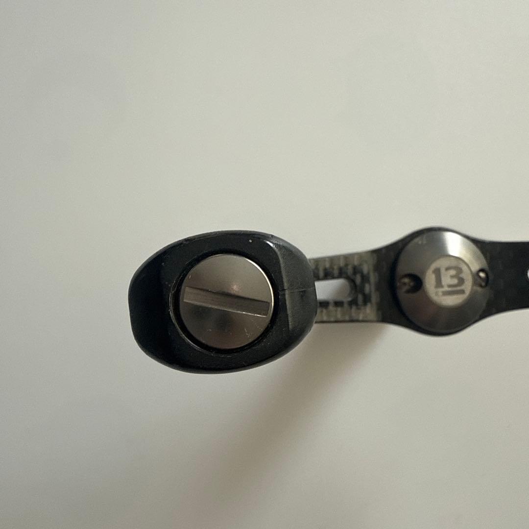 スピニングリールハンドル カーボンファイバー製