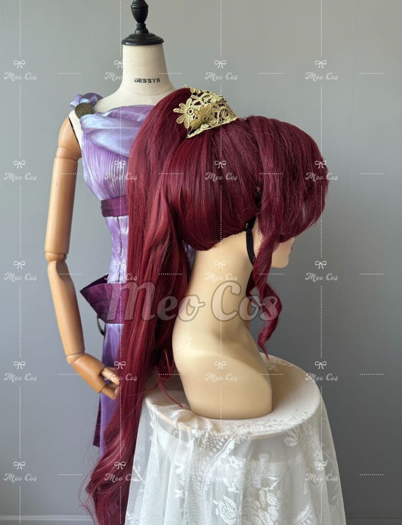 ディズニー　ヘラクレス　メガラ　メグ　仮装　Dハロ　ウイッグ　大人　コスプレ