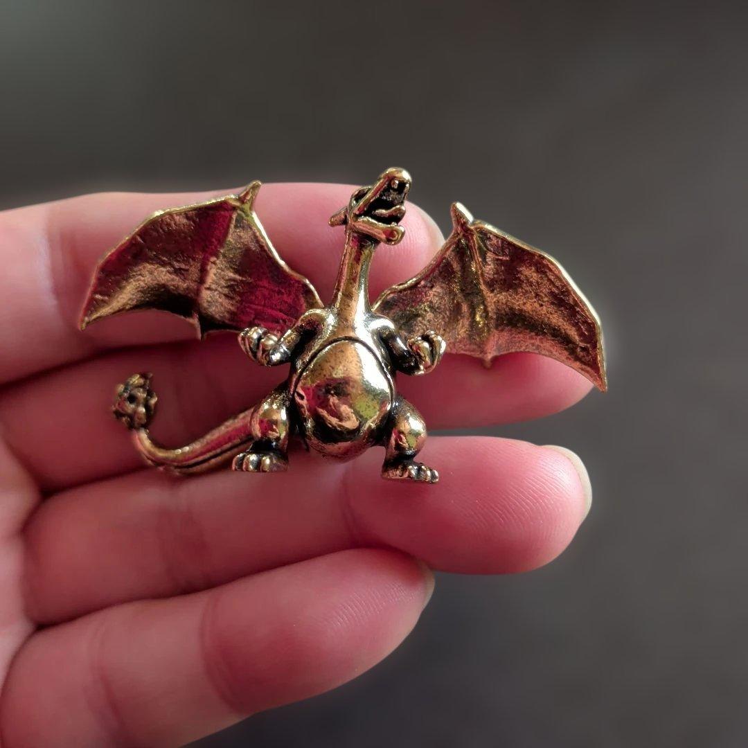 リザードン　真鍮　ポケモン　ポケットモンスター　メタルコレクション　ダイキャスト