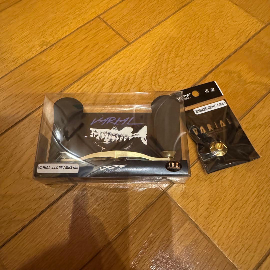 最安　drt バリアル mk3 95mm ゴールド　シマノ右